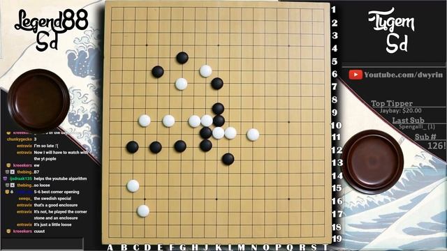 Legend88 Remastered - 5D Game 5 - PINWHEEL! - Real Board Baduk смотреть онлайн