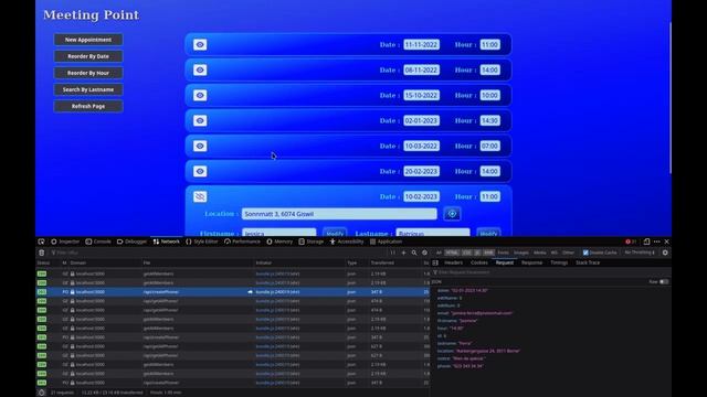# WEB-DEV : agenda-map with React (TS) & MySQL (mern-stack) смотреть онлайн