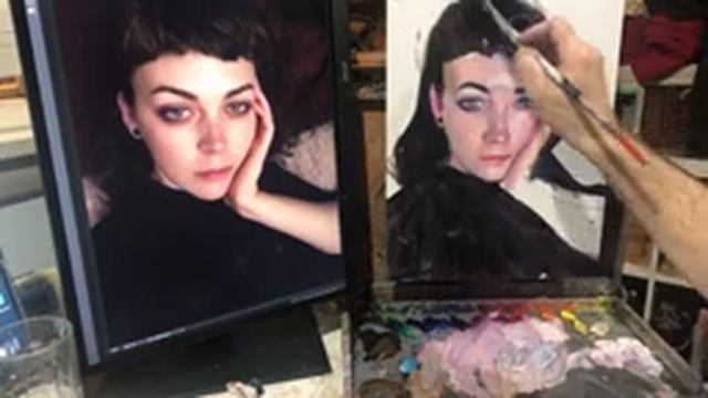 Live Painting Demo - Ellie Diana смотреть онлайн