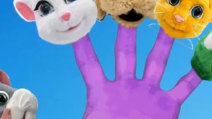 Talking Tom and Friends Superhero Finger Family Song | Nursery ...