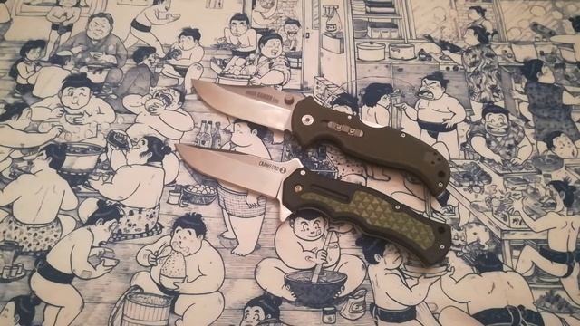 Сравнительный обзор! Cold Steel Bush Ranger Lite & Cold Steel Crawford 1 смотреть онлайн