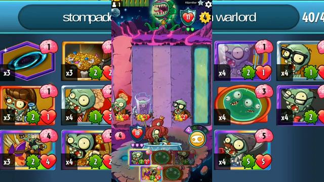 pvz heroes daily stompadon warlord deck смотреть онлайн