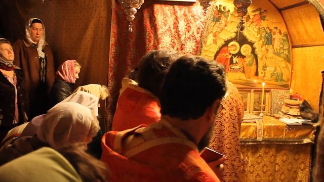 Ранняя литургия. Сретение Господне в храме Рождества Христова. Святой Вертеп. Вифлеем (14.02.14) смотреть онлайн