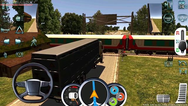 Euro Truck Driver Simulator #3 - New Truck Mercedes-Benz Actros Driving 3D - Android GamePlay смотреть онлайн