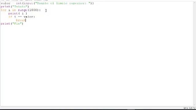 python3 Iteracion break смотреть онлайн