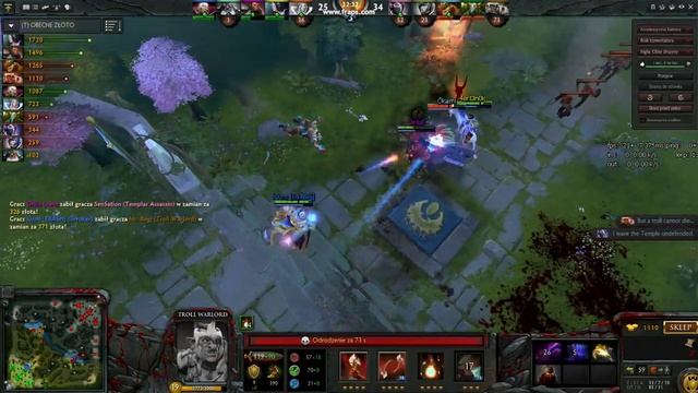 Bristleback - Crazy triple kill! Bish, bash, bosh! смотреть онлайн