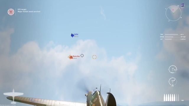 303 Squadron Battle of Britain Part 1 PC Gameplay 1080p 60fps смотреть онлайн