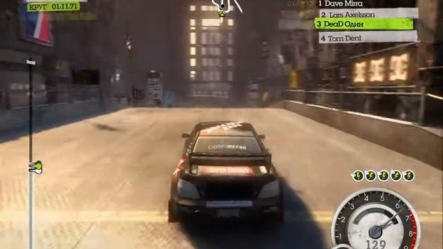 DIRT2 on HD4200 gameplay смотреть онлайн