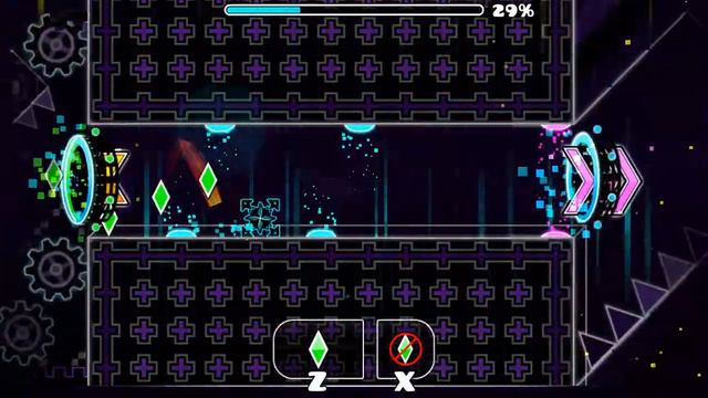 Супер уровень Geometry Dash v 2.23 смотреть онлайн