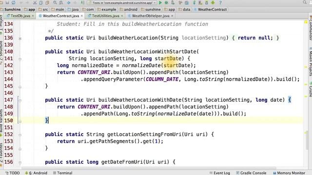 03-Explain_our_Changes_to_WeatherContract смотреть онлайн