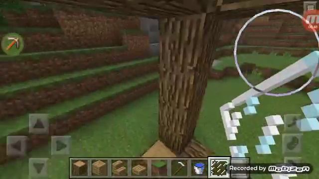 Как построить летний стартовый дом в Minecraft Pocket Edition 0 15 0 1 часть смотреть онлайн