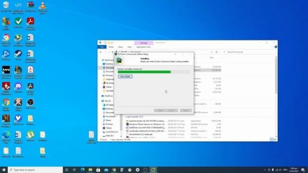 Installing Python 3.9.6 and JetBrains Pycharm