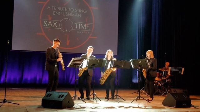 Sax Time - "Englishman In New York" смотреть онлайн