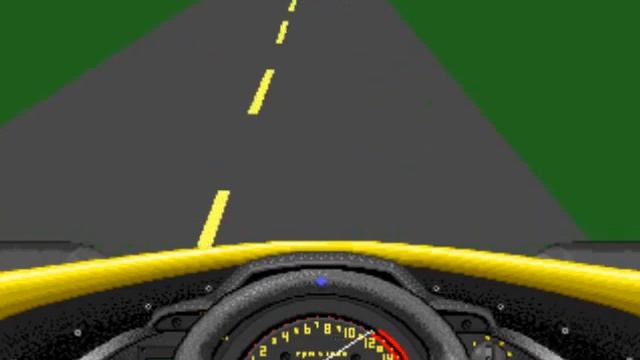 DOS Game: Stunts смотреть онлайн