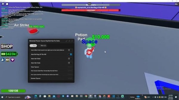 Elemental Power Tycoon Script Showcase
