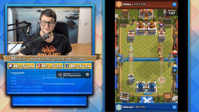 ⚡ Der BEFRIEDIGENDSTE ZAP den ihr je gesehen habt | Clash Royale Funny Moments Deutsch German смотреть онлайн
