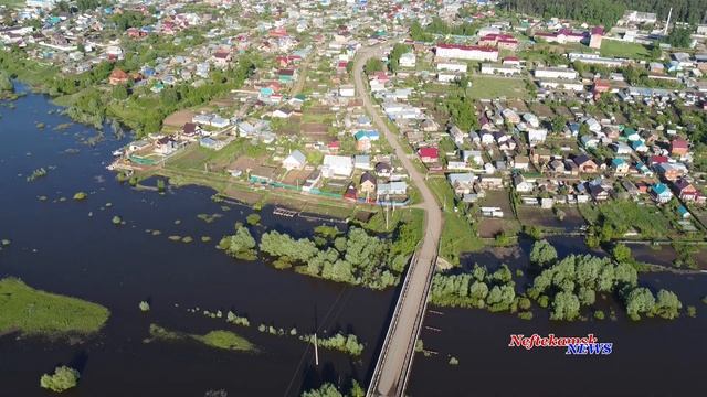 Разлилась речка. с.Николо-Березовка, р.Кама смотреть онлайн