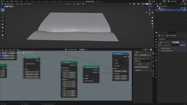 Geometry Nodes Tutorial: Blender Nature #b3d