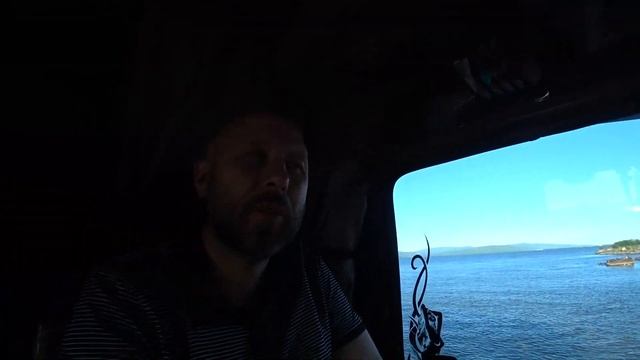 На Николаевск. Паром.Едем дальше. смотреть онлайн