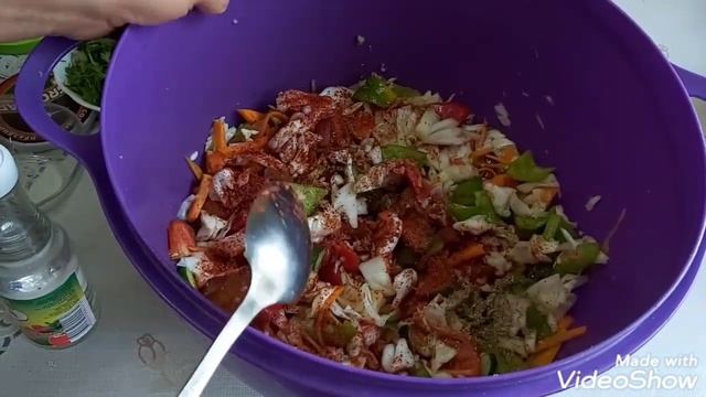 САЛАТ,КОТОРЫЙ ОЧЕНЬ БЫСТРО ГОТОВИТСЯ.ВСЕ ПОЛЕЗНОЕ.