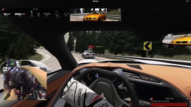 Assetto Corsa GoPro - 4 Man Online Mountain Cruise - C7 Corvette | SLAPTrain смотреть онлайн