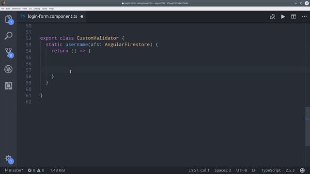 Async Validation with Angular Reactive Forms + Firebase смотреть онлайн