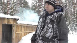 Один в ЛЕСУ! Мое детство было в 90е... Готовим в землянке в ЗИМНЕМ ЛЕСУ!