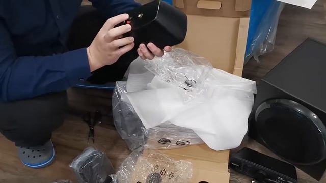 Logitech Z906 5.1 speaker opening (Lowest price on Amazon!) смотреть онлайн