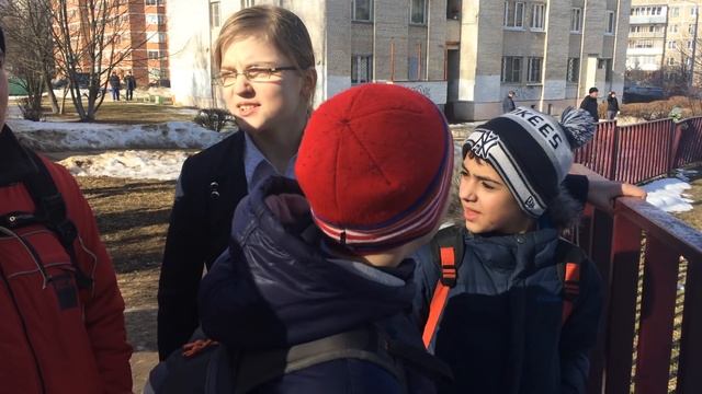 интервью школьников по поводу пожара школы№18 г Подольска смотреть онлайн