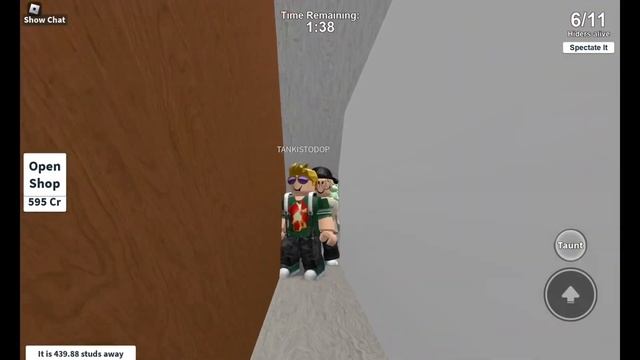 Hide and seek в Roblox #2 серия смотреть онлайн