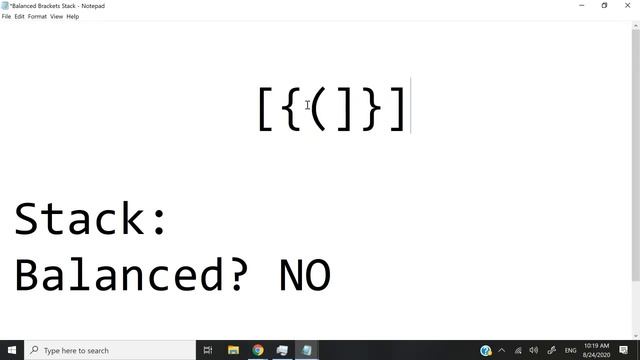 Balanced Brackets using Stack - HackerRank Data Structures Solutions in C/C++ смотреть онлайн