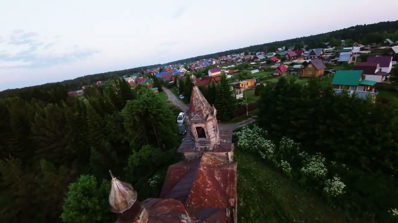 Заброшенный Храм.Томская область, Нагорный Иштан