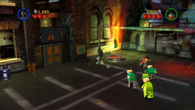 Lego Batman The Videogame Co-op Wii Gameplay Walkthrough #1 смотреть онлайн