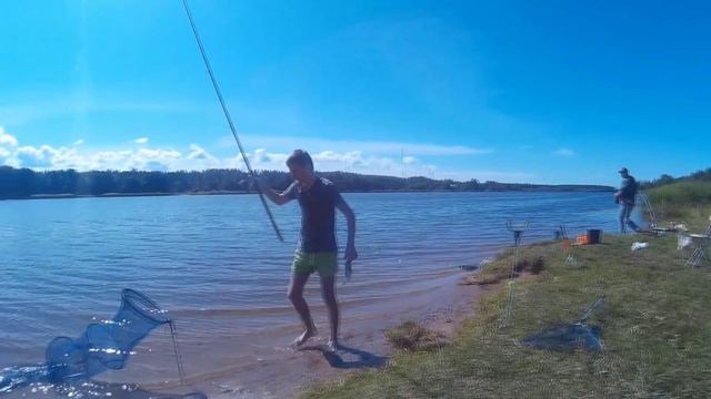 Фидерная рыбалка на Усть-Луге (Часть 1) смотреть онлайн