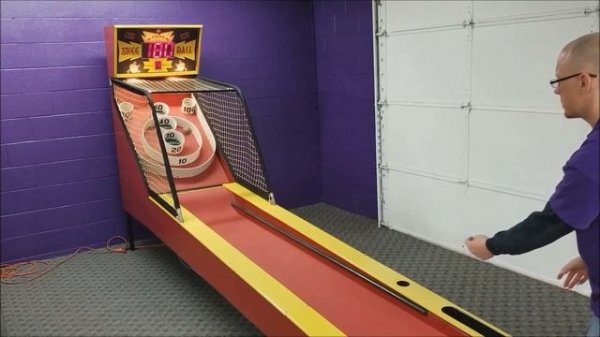 Classic Skee Ball Arcade Game Play
