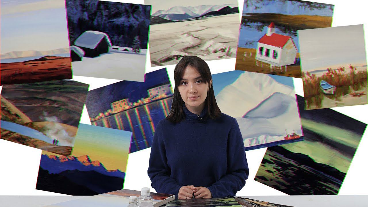 Промо онлайн-курса «Минимализм маслом» смотреть онлайн