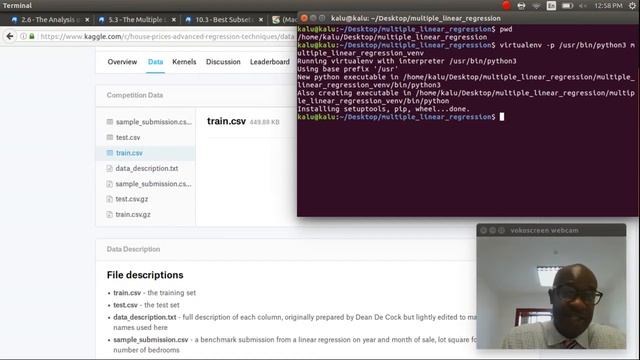 P2 How to download a Kaggle dataset & Install Numpy, Pandas, and more - Multiple Linear Regressio смотреть онлайн