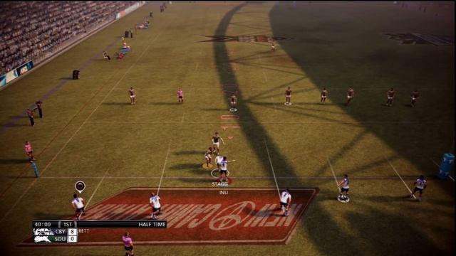 Rugby League Live 2 Bulldogs Vs Rabbitohs Game Play HD смотреть онлайн