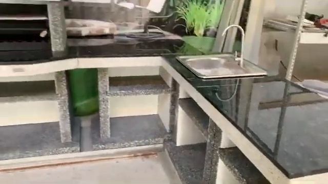 Stimlex Барбекю Darına XL + 5 столов + мойка ( индивидуальный барбекю комплекс) смотреть онлайн