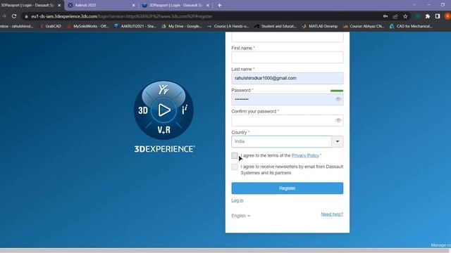 How to Register for Aakruti 2022 | #solidworks #3dexperience смотреть онлайн