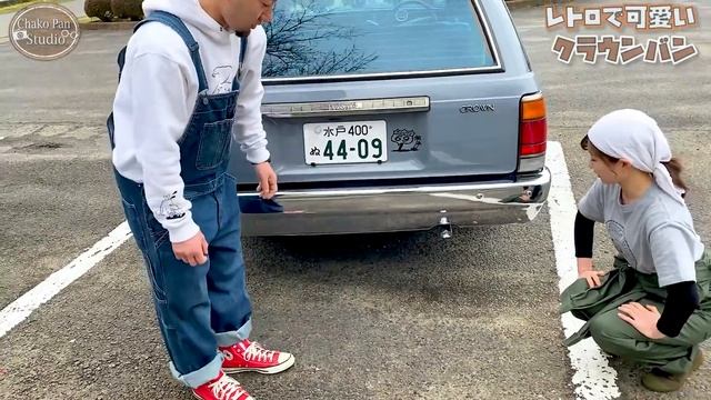 【クラウンバン】レトロで可愛い GS136V ベンコラマニュアル 旧車の魅力を紹介！#1