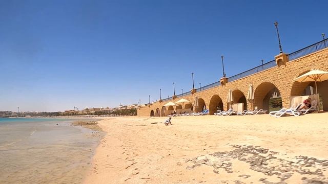 Сахл Хашиш. Проход вдоль берега. Sahl Hasheesh. Walking Along The Coast