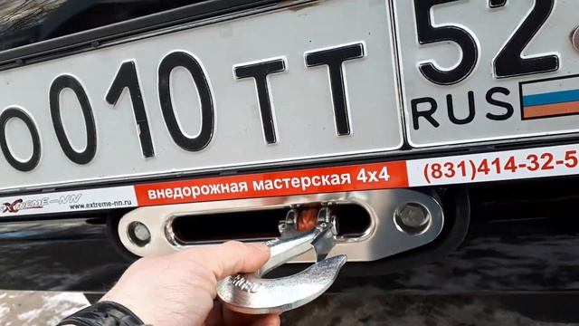 Установка лебёдки в штатный бампер Toyota Land Cruiser Prado 150 смотреть онлайн