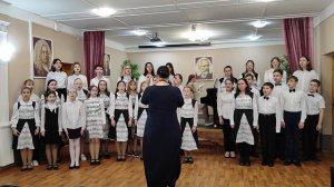 Хор  Глория  ДШИ №5 г Воскресенск номинация Хоровые коллективы старших классов