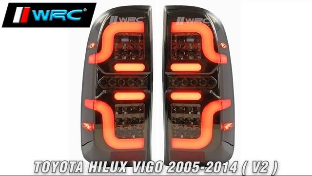 Toyota Hilux Vigo 2005 - 2014 V2 Dynamic Tail Lamp With Signal Running ( Light Smoke ) смотреть онлайн