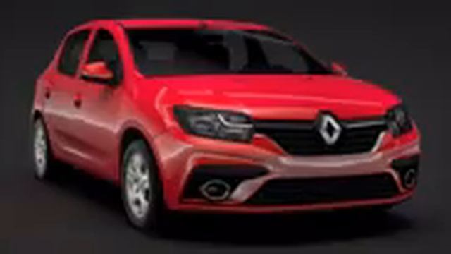 3D Model of Renault Sandero 2018 Review смотреть онлайн