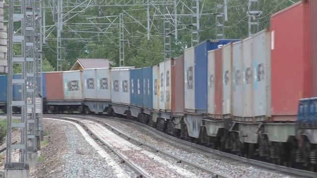 ГРУЗОВЫЕ ПОЕЗДА ЛЕТОМ НА ТРАНССИБЕ смотреть онлайн