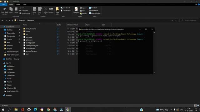 How To Upload Project on Git Hub Using Git Bash Commands | #github смотреть онлайн