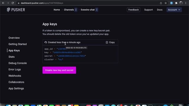 28 Setup Pusher (Laravel-Livewire Chat-Message App Tutorial) смотреть онлайн