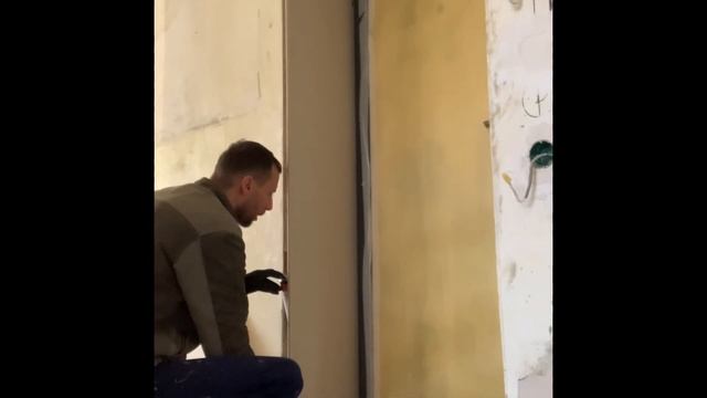 Монтаж дверных откосов из ГКЛ/ Installation of door slopes from GCL смотреть онлайн